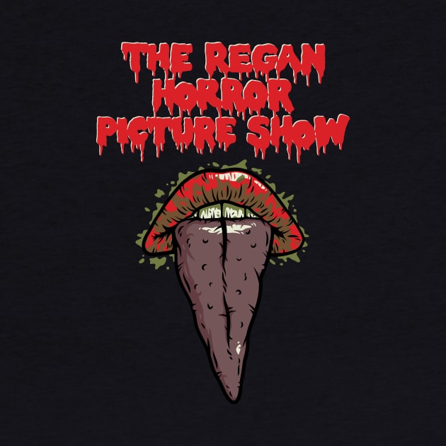 The Regan Horror Picture Show by mikehandyart